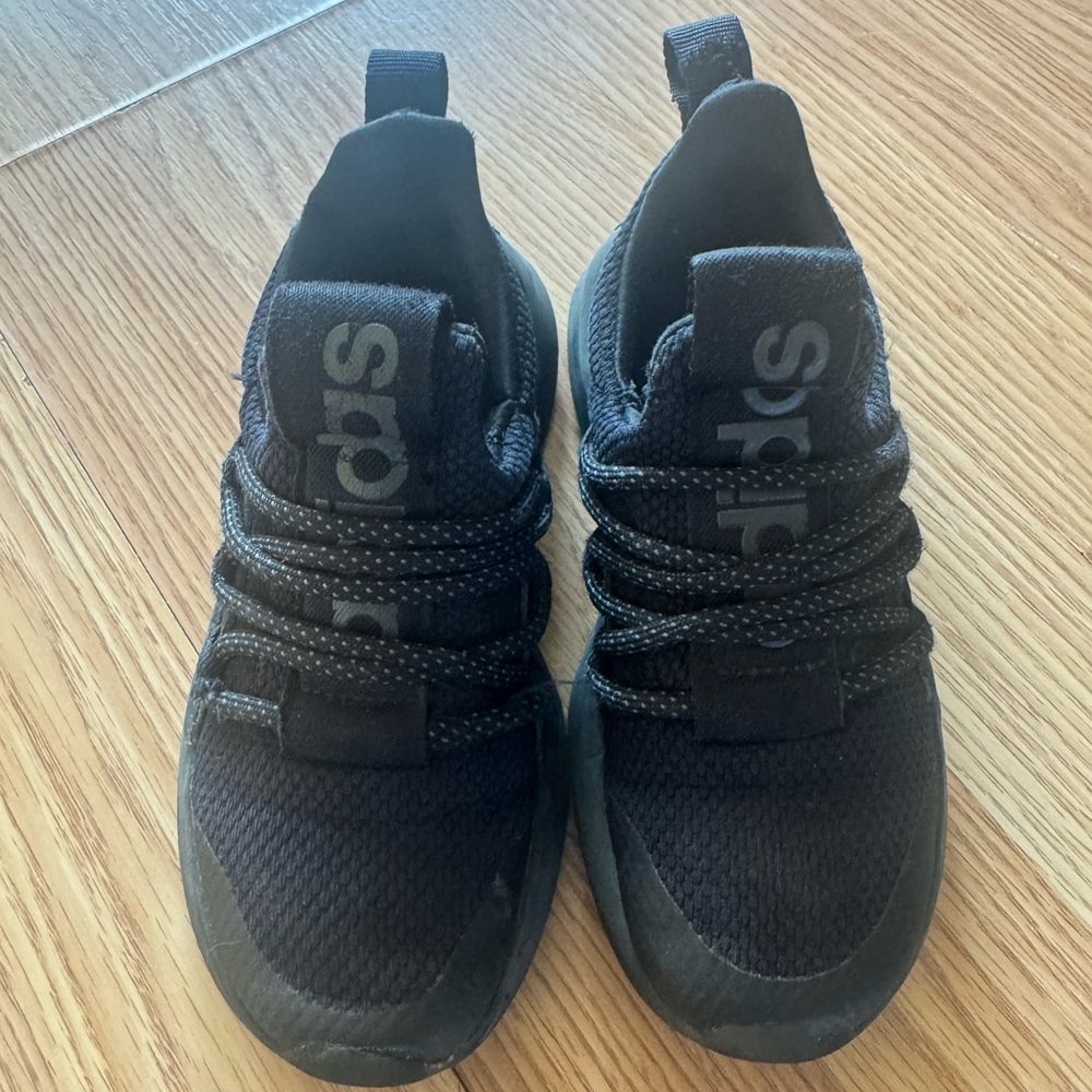 Adidas Triple Black Athletic Shoes